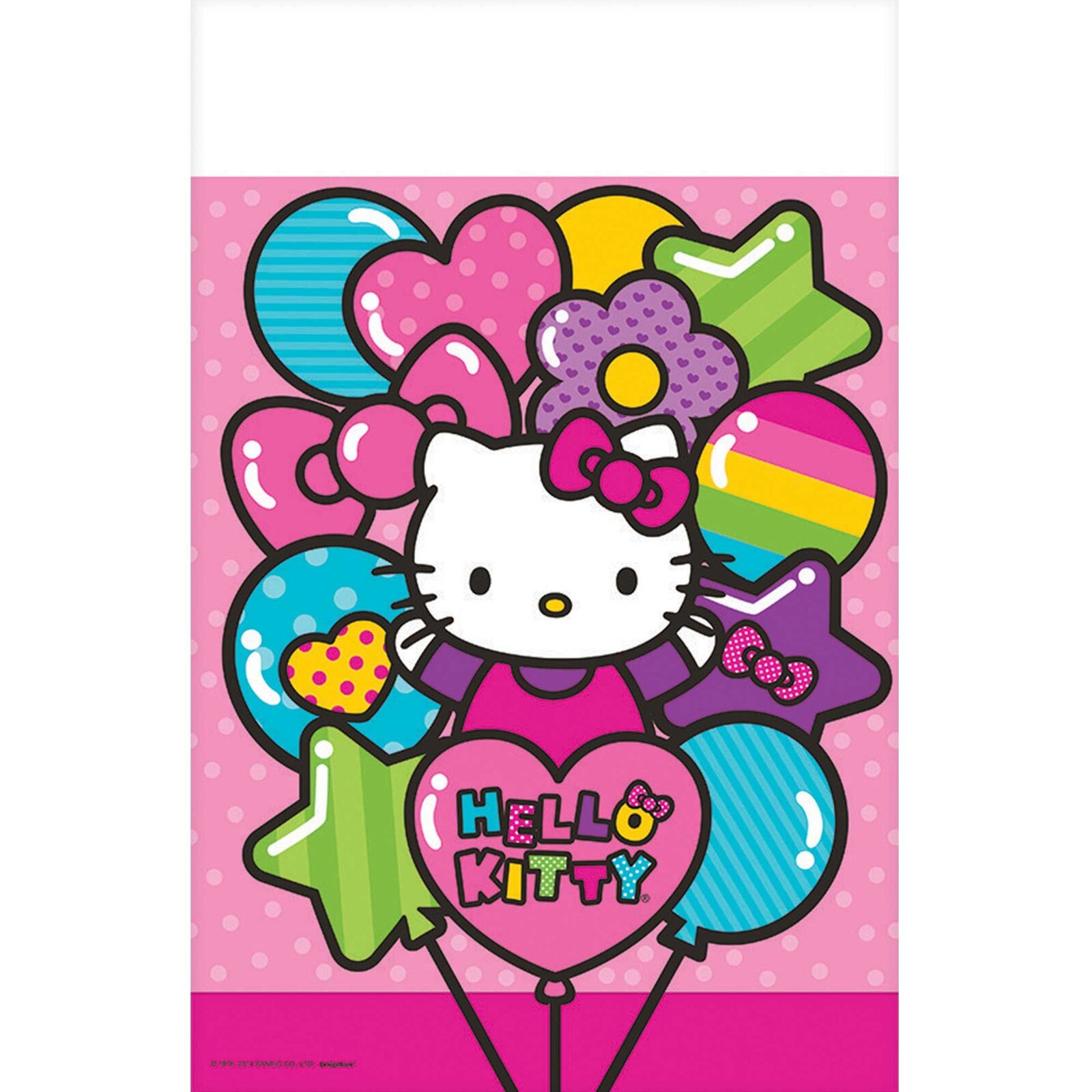 Hello Kitty Rainbow Table Cover Amscan