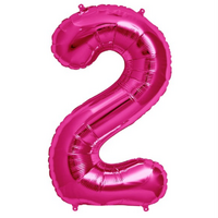 Pink Number 2 40cm