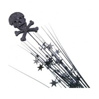 Pirate - Skull & Cross Bones Glitter Spray Black