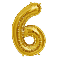 Gold Number 6 40cm