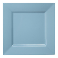 Square Dinner Plate - Baby Blue