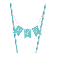 1st Birthday Blue Mini Cake Stand Kit