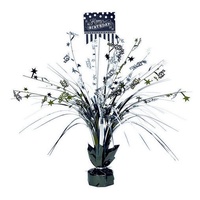 Chalkboard Black & White Centrepiece