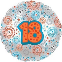 18th Birthday Age Related Foil Balloon (45cm)