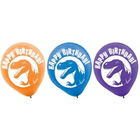 Dinosaur Prehistoric Party 30cm Latex Balloons