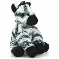 Zebra Silky Jungle Soft Toy 20cm