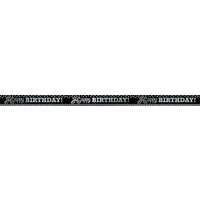Chalkboard Birthdy Foil Banner