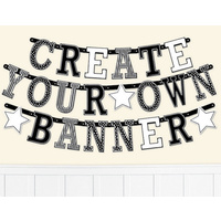 Chalkboard Customise Letter Banner