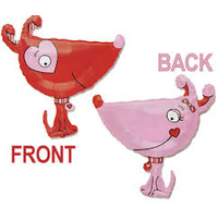 Love - Puppy Love Super Shape Foil Balloon