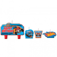 Hot Wheels Wild Racer Birthday Candle Set