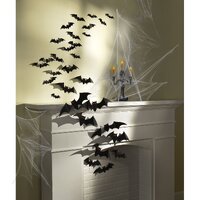 Scary/Halloween Cemetery Bats Cutout Mega Value Pack