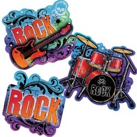 Rock & Roll - Value Pack Cut Outs