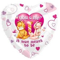 Garfield You & Me 45cm Foil Balloon