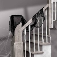 Scary/Halloween Cloth - Black Gauze