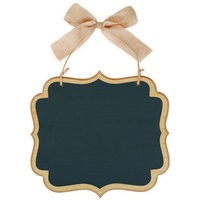 Chalkboard Marquee MDF Sign Natural Large