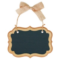 Chalkboard Marquee MDF Sign Natural Small