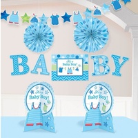 Shower w/Love Boy Room Decorating Kit