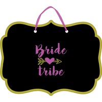 Bride To Be Chalkboard Bride Tribe MDF Sign