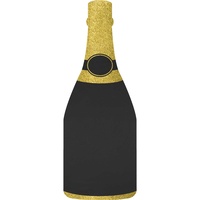 Chalkboard Bubbly Bottle Easel MDF Sign