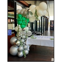 Organic Balloon Arch 1.8m x 1m With Orbz