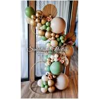 Organic Balloon Design Styled Elite Rings