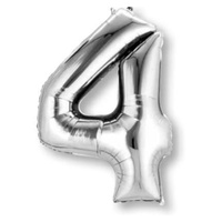 Megaloon Shape Silver Number 4