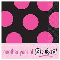 Another Year of Fabulous Lunch Napkins