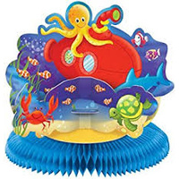 Under The Sea - Deluxe Honeycomb Centerpiece