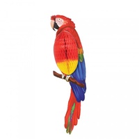 Hawaiian Summer Luau Parrot Decoration