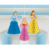 Disney Princess Dream Big Honeycomb Decorations
