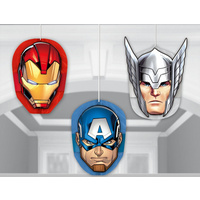 Avengers Epic Hcomb Deco - Tissue & Ppr