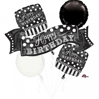 Chalkboard Foil Balloon Bouquet