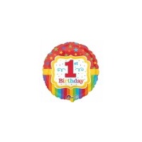 1st Birthday - Rainbow 1st Birthday