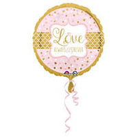 Love Always & Forever 45cm Foil Balloon