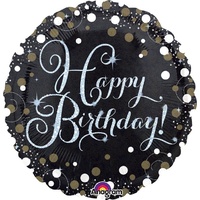 Happy Birthday Sparkling Celebration 45cm Foil Balloon