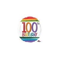 100th Birthday - Rainbow Birthday