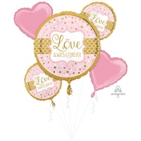 Wedding Love Always & Forever Foil Balloon Bouquet