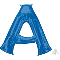 Super Shape Letter A Blue 86cm