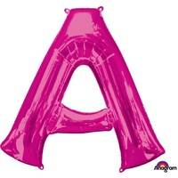 Super Shape Letter A Pink 86cm