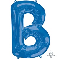 Super Shape Letter B Blue 86cm