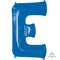 Super Shape Letter E Blue 86cm