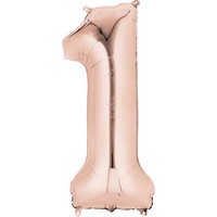 Megaloon Shape Rose Gold Number 1