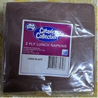 Napkins - Lunch Chocolate (Pkt 100)