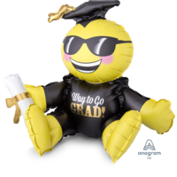 Grad Sitting Foil Balloon (Air Fill Only)