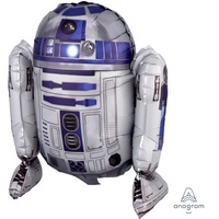 Star Wars R2D2 Sitting Foil Balloon (Air Fill Only)