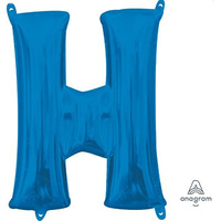 40cm Letter H Blue (Air Fill Only)