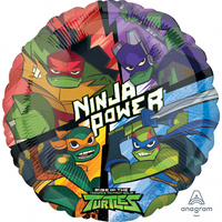 TMNT Rise Of The TMNT 45cm Foil Balloon
