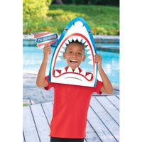 Hawaiian Summer Luau Shark Head Photo Prop