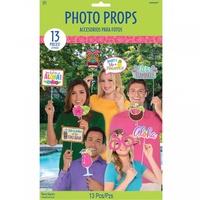 Hawaiian Summer Luau Tiki Photo Props