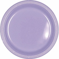 Lavender Plastic Lunch Plates (Pkt 20)